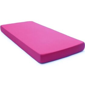 Husa pat frotir, bumbac 100%, 100×200+25 cm + fata de perna 50x70 cm FUCSHIA