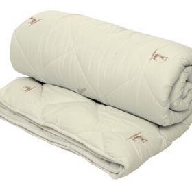 Pilota matlasata de iarna cu LANA si puf siliconizat - 140x200cm - 300 g/mp