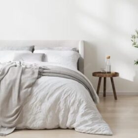 Cearceaf de pilota, 100% bumbac, percale, alb