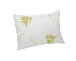 Perna matlasata cu umplutura din puf siliconizat, 50x70 cm, alba, 630 g - Aloe Vera