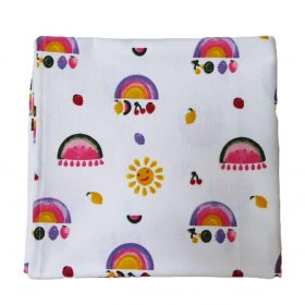 Napron decorativ pentru masa - 45x180 cm, creton uni, 100% bumbac, 08