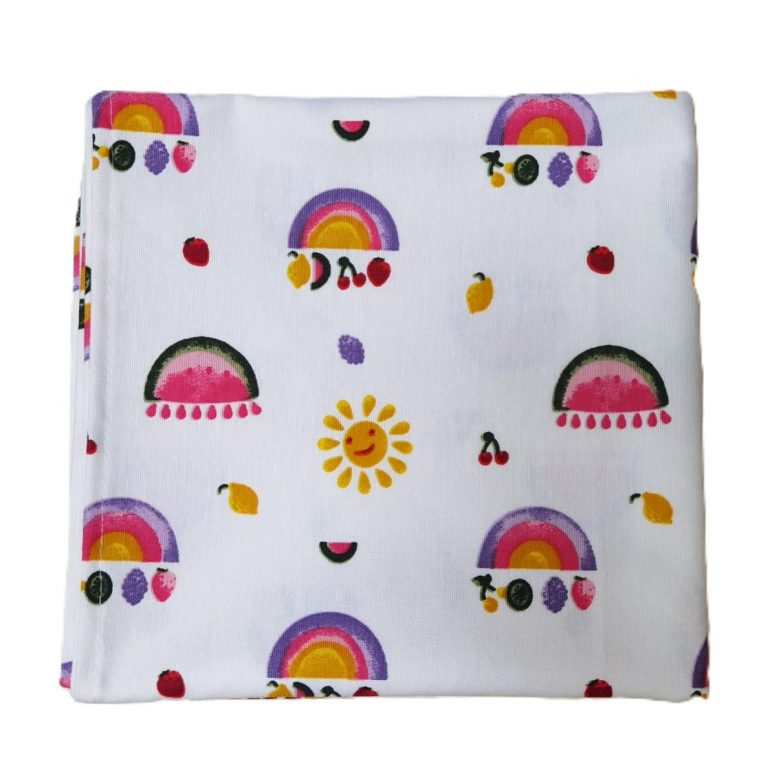 Napron decorativ pentru masa - 45x180 cm, creton uni, 100% bumbac, 08