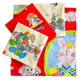 Pachet 4 fete perna Decor Paste, 40x40 cm mixt