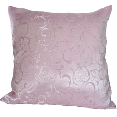 Set 2 fete de perna decorative 40x40 cm, 100% poliester, blackout, decor floral, 05 - imagine 2