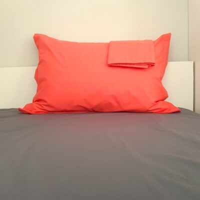 Set 2 Fete de perna Kotonia Home Hotel, 100% bumbac, Olandina color, dimensiunea 50x70 cm, corai