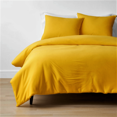 Set 2 Fete de perna Kotonia Home Hotel, 100% bumbac, Olandina color,  dimensiunea 50x70 cm, galben - imagine 2