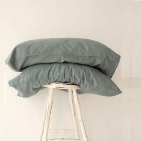 Set 2 Fete de perna Kotonia Home Hotel, 100% bumbac, Olandina color, dimensiunea 50x70 cm, gri