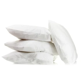 Set 10 fete de perna 50x50 cm, 100% bumbac, ranforce, alb