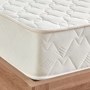 Saltea microfibra matlasata, din spuma poliuretanica, cu fermitate medie, dimensiune 160x200 cu inaltime 18 cm, alba - imagine 3