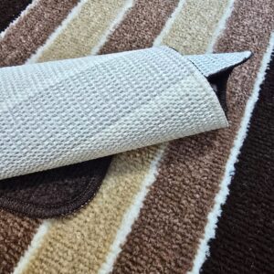 Set 2 covorase baie - cu membrana antiderapanta, 100% fibre sintetice, Sandy Galina - imagine 6