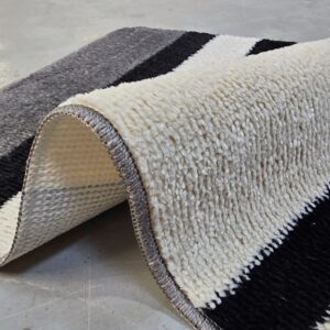 Set 2 covorase baie - cu membrana antiderapanta, 100% fibre sintetice, Sandy Criptik - imagine 5