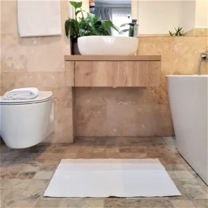 Prosop baie Kotonia Home Caro - 100% bumbac, alb - imagine 3
