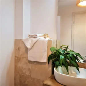 Prosop baie Kotonia Home Caro - 100% bumbac, alb - imagine 4