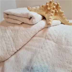 Prosop baie Kotonia Home Caro - 100% bumbac, alb - imagine 9