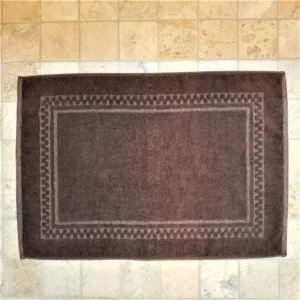 Prosop baie Kotonia Home Caro - 100% bumbac, maro - imagine 5