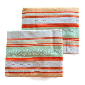 Set 2 Fete de perna Kotonia Home, 100% bumbac, finet color, dimensiunea 50x80 cm, 09