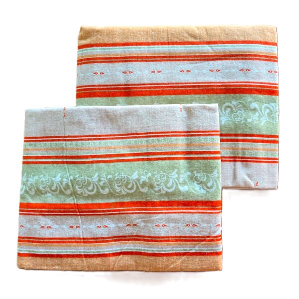 Set 2 Fete de perna Kotonia Home, 100% bumbac, finet color, dimensiunea 50x80 cm, 09