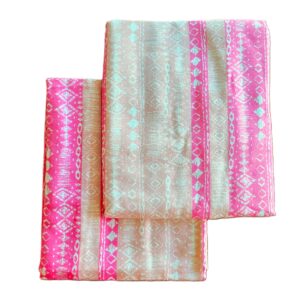 Pachet 4 Fete de perna Kotonia Home, 100% bumbac, finet color, dimensiunea 50x80 cm, S17