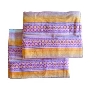 Pachet 4 Fete de perna Kotonia Home, 100% bumbac, finet color, dimensiunea 50x80 cm, S18 - imagine 3