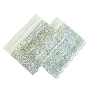 Pachet 4 Fete de perna Kotonia Home, 100% bumbac, finet color, dimensiunea 50x80 cm, S19 - imagine 3