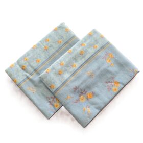 Set 2 Fete de perna Kotonia Home, 100% bumbac, finet color, dimensiunea 50x80 cm, 24