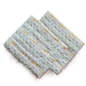 Set 2 Fete de perna Kotonia Home, 100% bumbac, finet color, dimensiunea 50x80 cm, 25