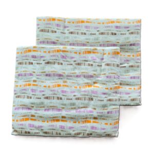 Set 2 Fete de perna Kotonia Home, 100% bumbac, finet color, dimensiunea 50x80 cm, 25 - imagine 3
