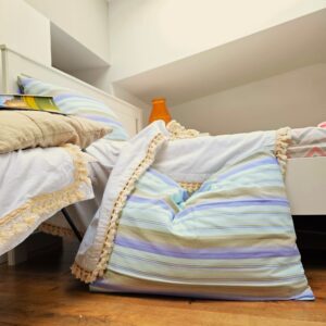 Set 2 Fete de perna Kotonia Home, 100% bumbac, finet color, dimensiunea 50x80 cm, 04 - imagine 2