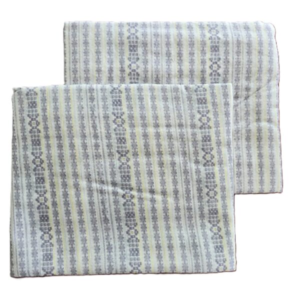 Set 2 Fete de perna Kotonia Home, 100% bumbac, finet color, dimensiunea 50x80 cm, 34
