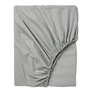Pachet patut Kotonia Home Bebe - ranforce, 100 % bumbac, cearceaf pat si husa cu elastic si fata perna 40x40 cm, decor iepurasi bleu - imagine 5