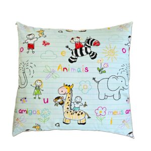 Pachet patut Kotonia Home Bebe - ranforce, 100 % bumbac, cearceaf pat si husa cu elastic, decor jucarii - imagine 7