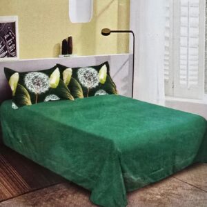 Lenjerie finet gros 3D Noa XXL - 6 piese, decor floral 05 - imagine 2