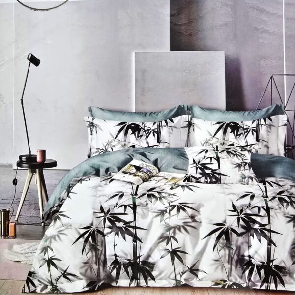 Lenjerie finet gros 3D Noa XXL - 6 piese, decor exotic 12