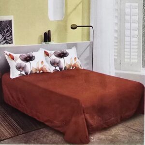 Lenjerie finet gros 3D Noa XXL - 6 piese, decor floral 19 - imagine 2