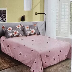 Lenjerie finet gros 3D Noa XXL - 6 piese, decor floral 37 - imagine 2
