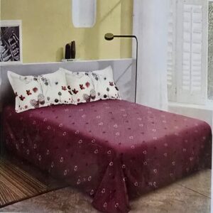 Lenjerie finet gros 3D Noa XXL - 6 piese, decor floral 38 - imagine 2
