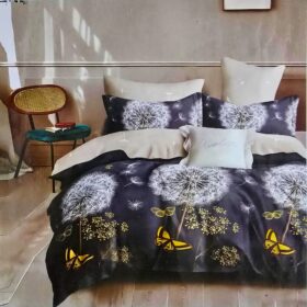 Lenjerie finet gros 3D Noa XXL - 6 piese, decor floral 42