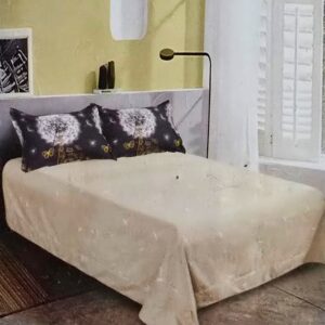 Lenjerie finet gros 3D Noa XXL - 6 piese, decor floral 42 - imagine 2