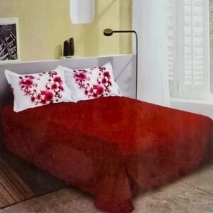 Lenjerie finet gros 3D Noa XXL - 6 piese, decor floral 43 - imagine 2