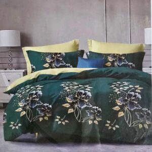 Lenjerie finet gros 3D Noa XXL - 6 piese, decor floral 46