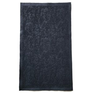 Covoras intrare antiderapant -  uni, 45x75 cm, 100% pvc, negru - imagine 2