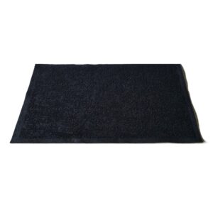 Covoras intrare antiderapant -  uni, 45x75 cm, 100% pvc, negru