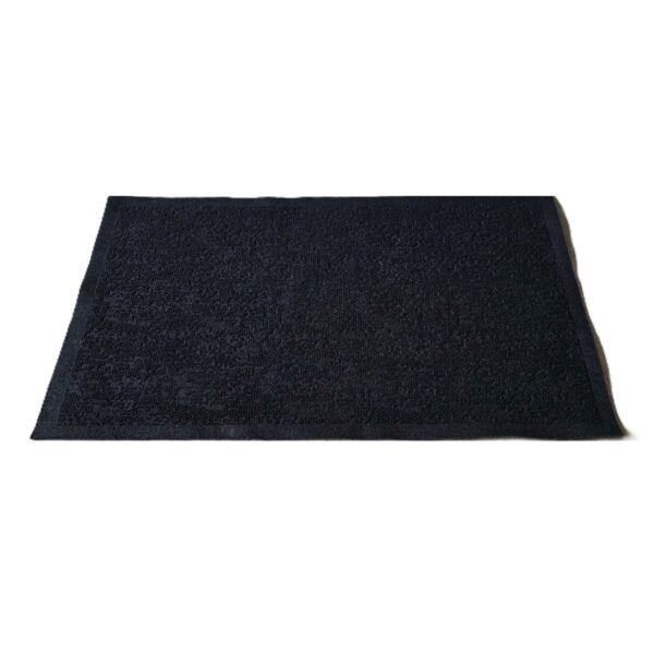 Covoras intrare antiderapant -  uni, 45x75 cm, 100% pvc, negru