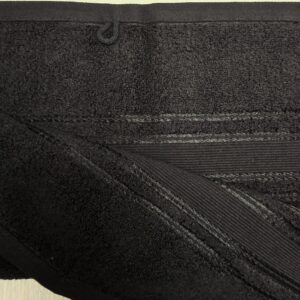 Prosop baie Plush Luxury Jacquard - 100% Bumbac, 650 g/mp, gri antracit - imagine 7