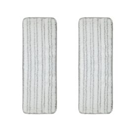 Set 2 rezerve mop pentru galeata cu mop plat, microfobra 12x32 cm