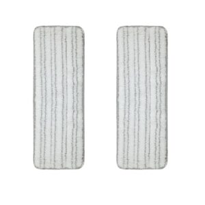 Set 2 rezerve mop pentru galeata cu mop plat, microfobra 12x32 cm
