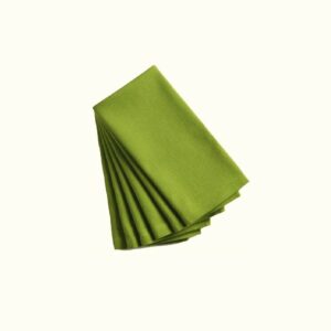 10 Servetele masa Kotonia Home Hotel, 100% bumbac, creton, dimensiunea 40x40 cm, verde olive - imagine 3