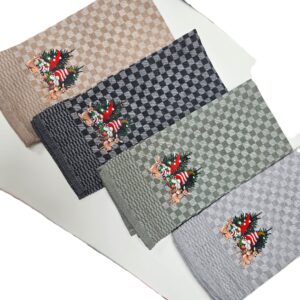 Set 2 prosoape bucatarie, 40x60 cm cu decor imprimat, de Craciun - 10 - imagine 4