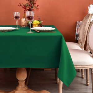 Fata de masa Kotonia Home - Delice, creton, 100% bumbac, verde smarald - imagine 3