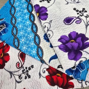 Pachet 3 Fete de perna Kotonia Home, 50x70 cm, creponat multicolor 04 - imagine 2